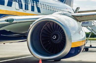 CFM56-7B engine fitted to a Boeing 737 NG